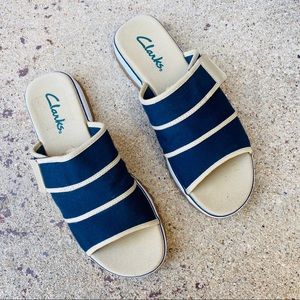 Clark’s Slip-On Sandals